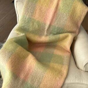 Glen Cree Mohair Throw Blanket Made In Scotland